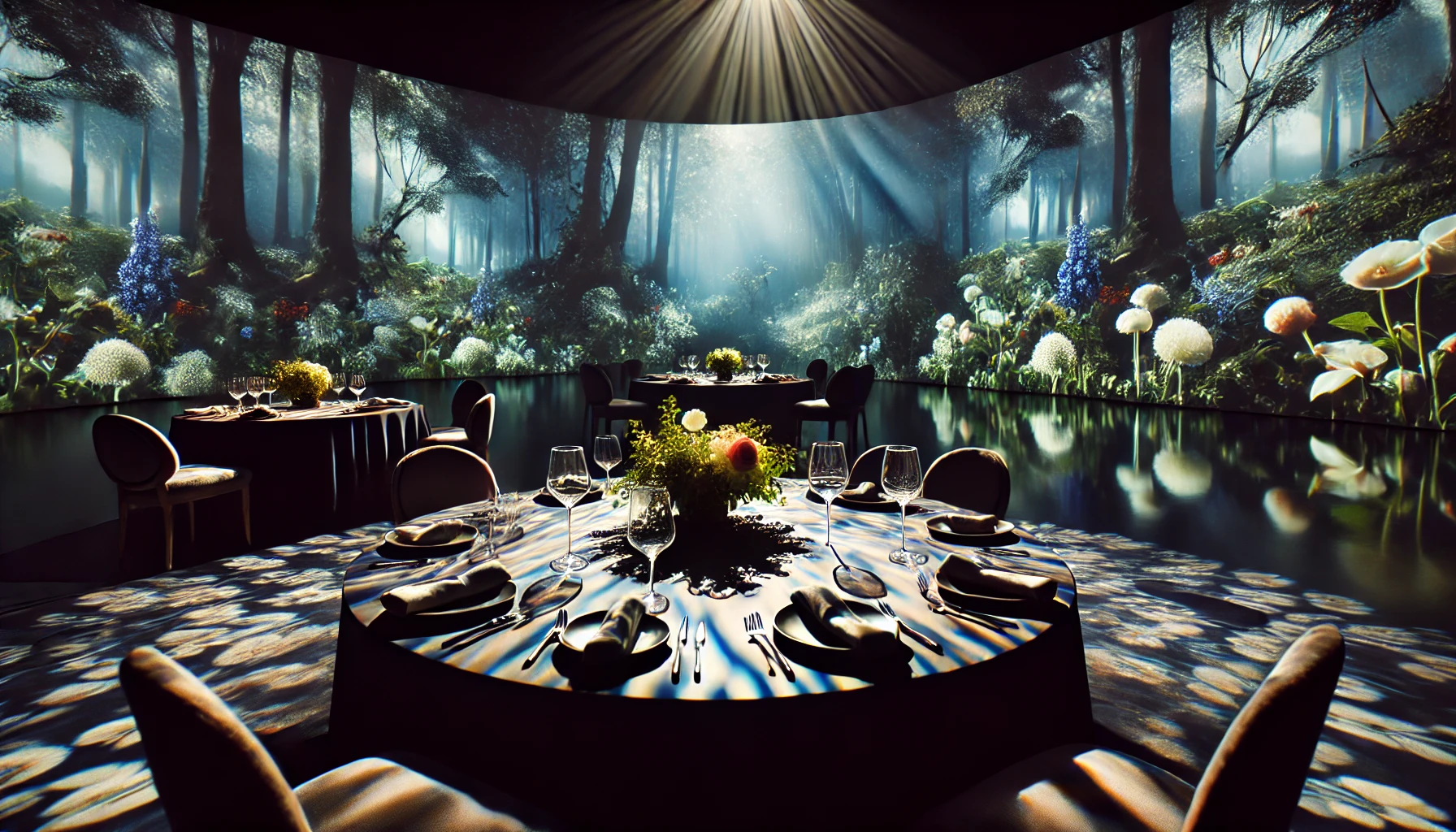 How Some Restaurants Use Projection Mapping to Create a Fully Immersive Meal